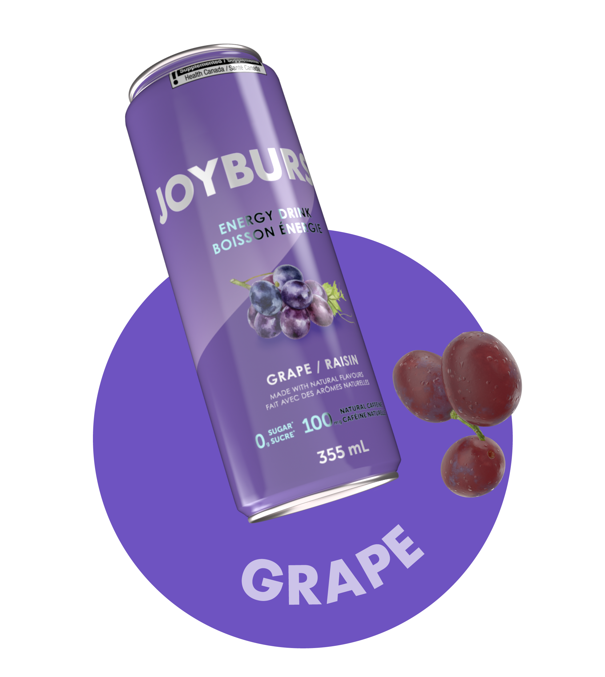 Joyburst Energy Drink Grape