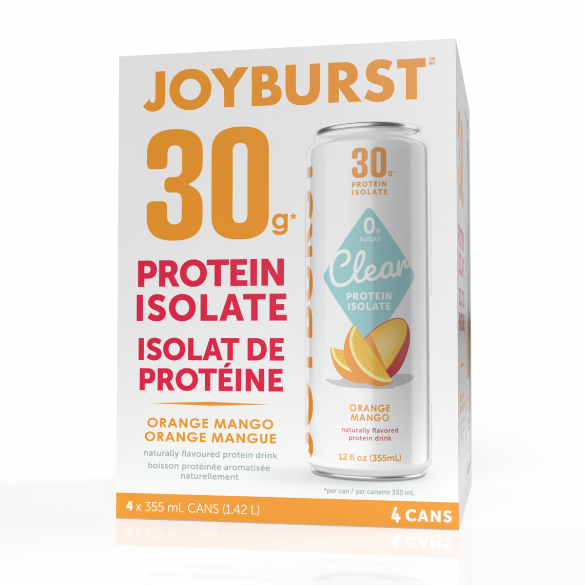 Joyburst Clear Protein Isolate - Orange Mango Flavour