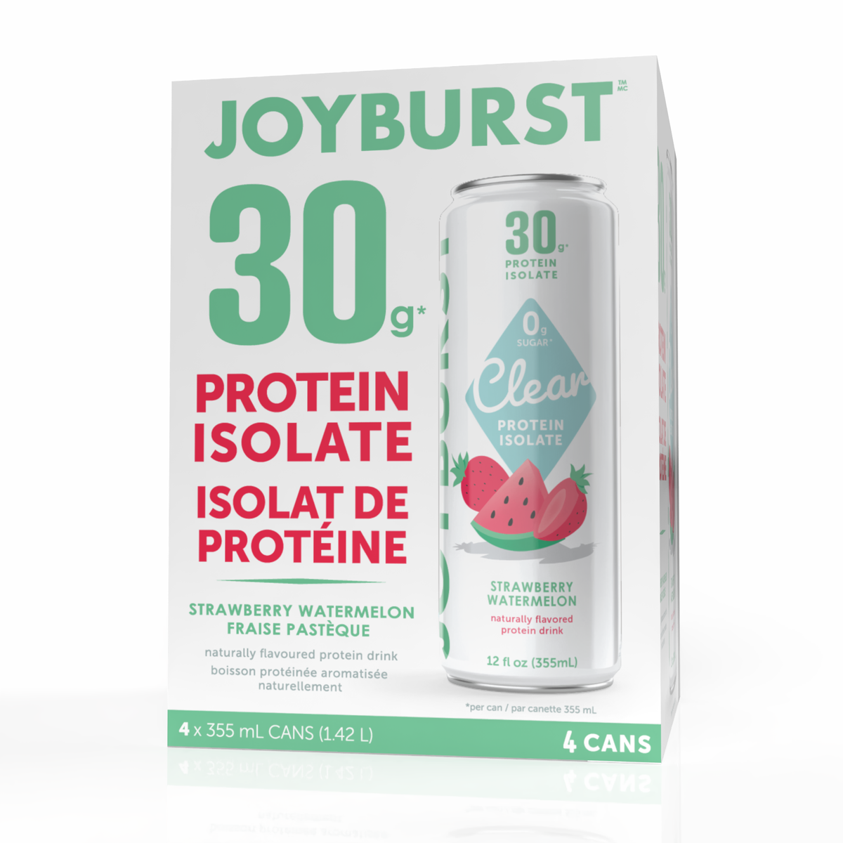 Joyburst Clear Protein Isolate - Strawberry Watermelon Flavour