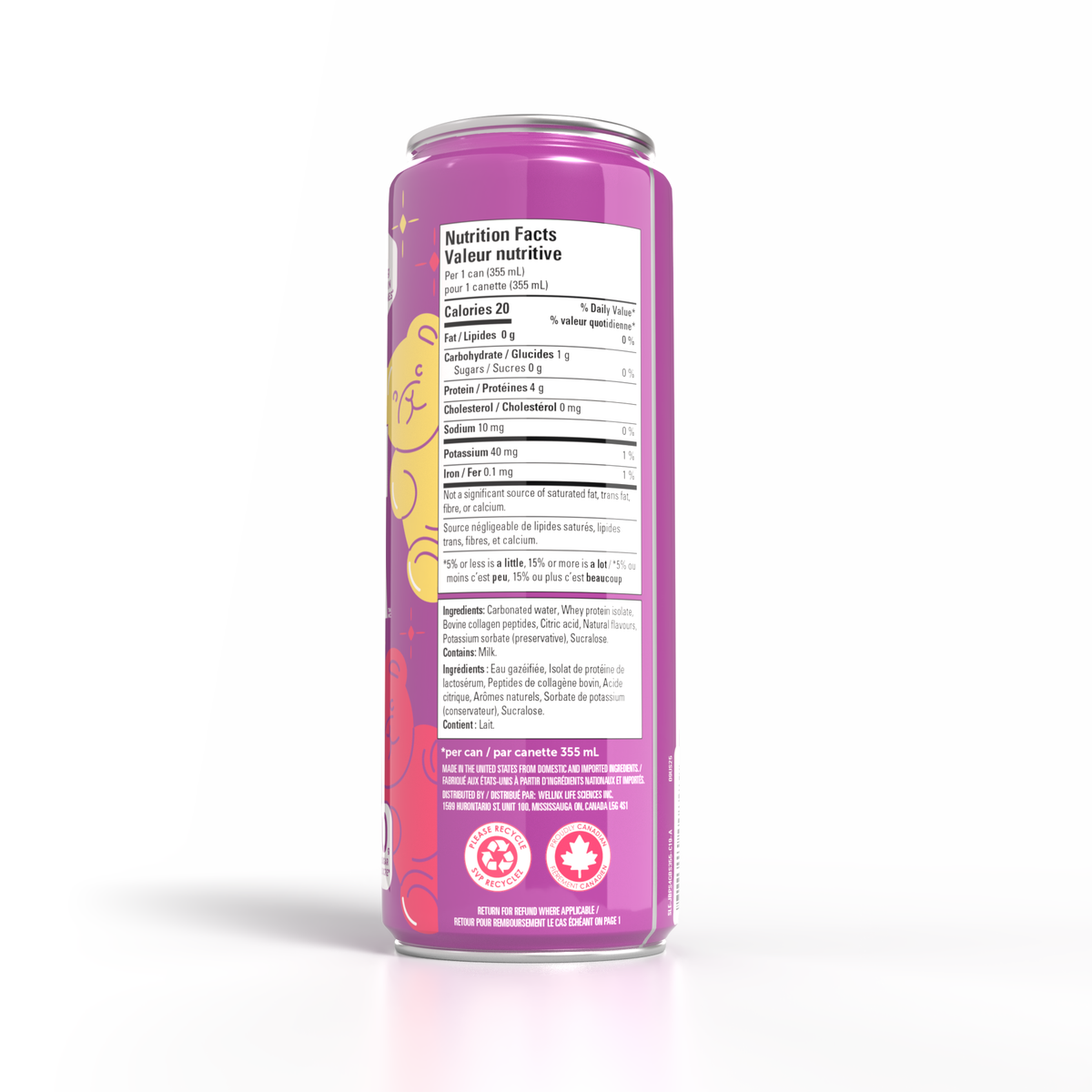 NEW! Joyburst Protein Soda 4g - Gummy Bear Sparkles