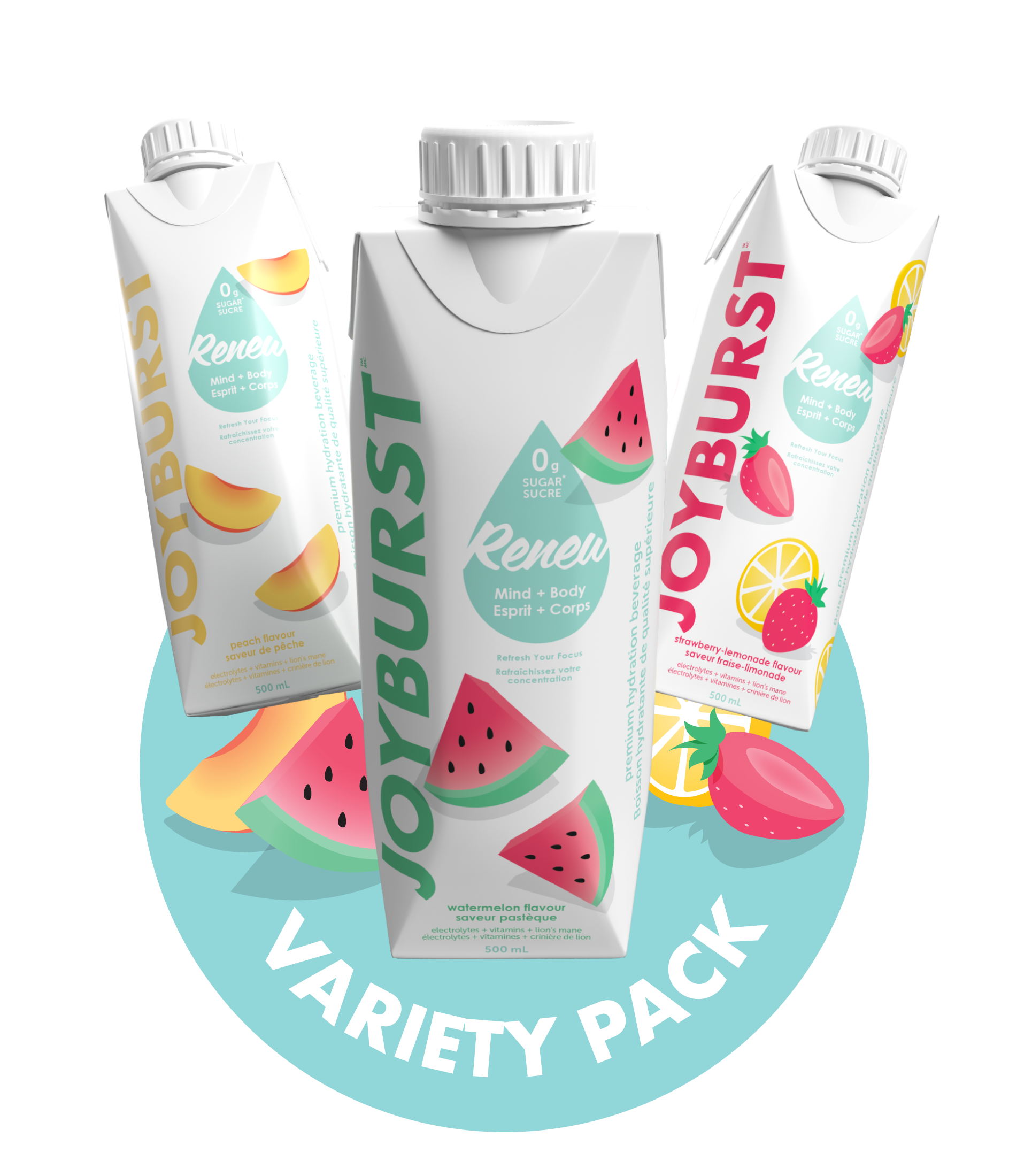 Joyburst Renew Hydration Variety Tetra Pak