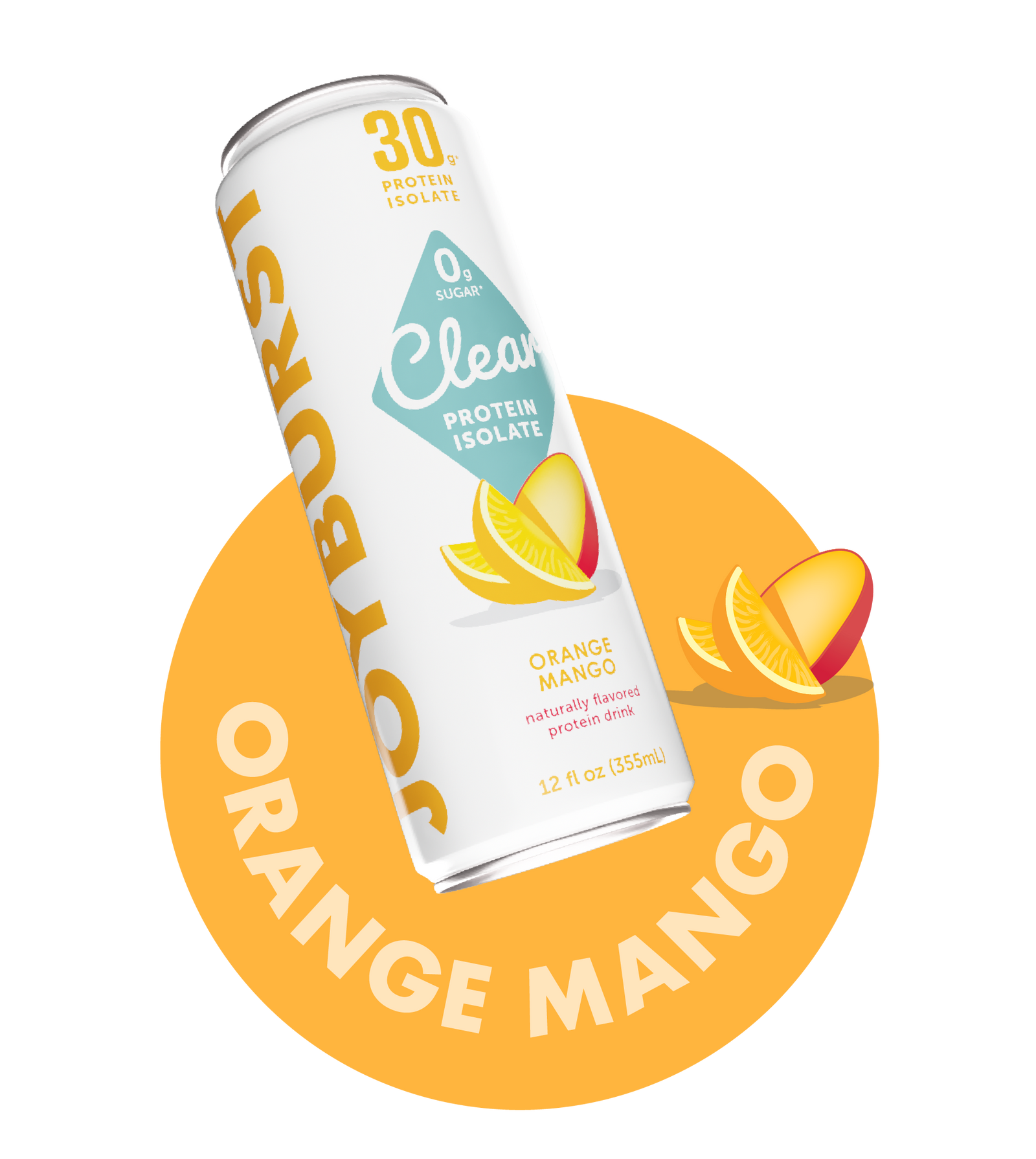 Joyburst Clear Protein Isolate - Orange Mango Flavour