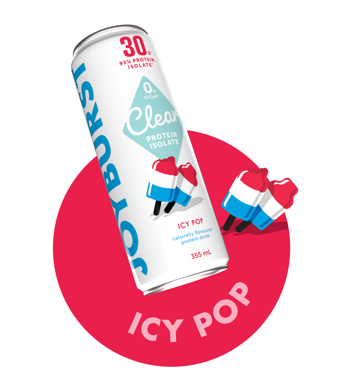 Joyburst Clear Protein Isolate - Icy Pop Flavour