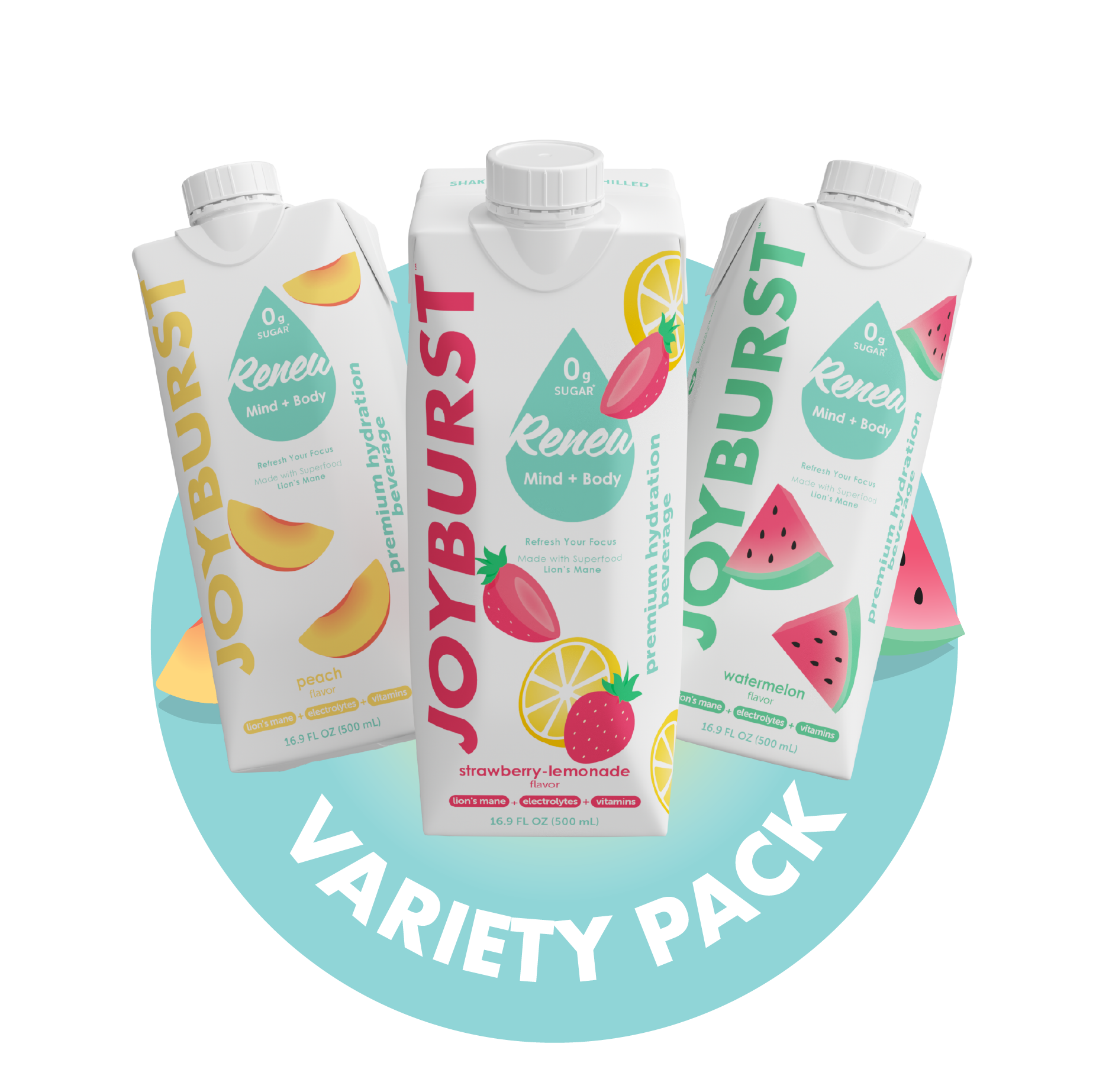 Joyburst Renew Hydration Variety Tetra Pak