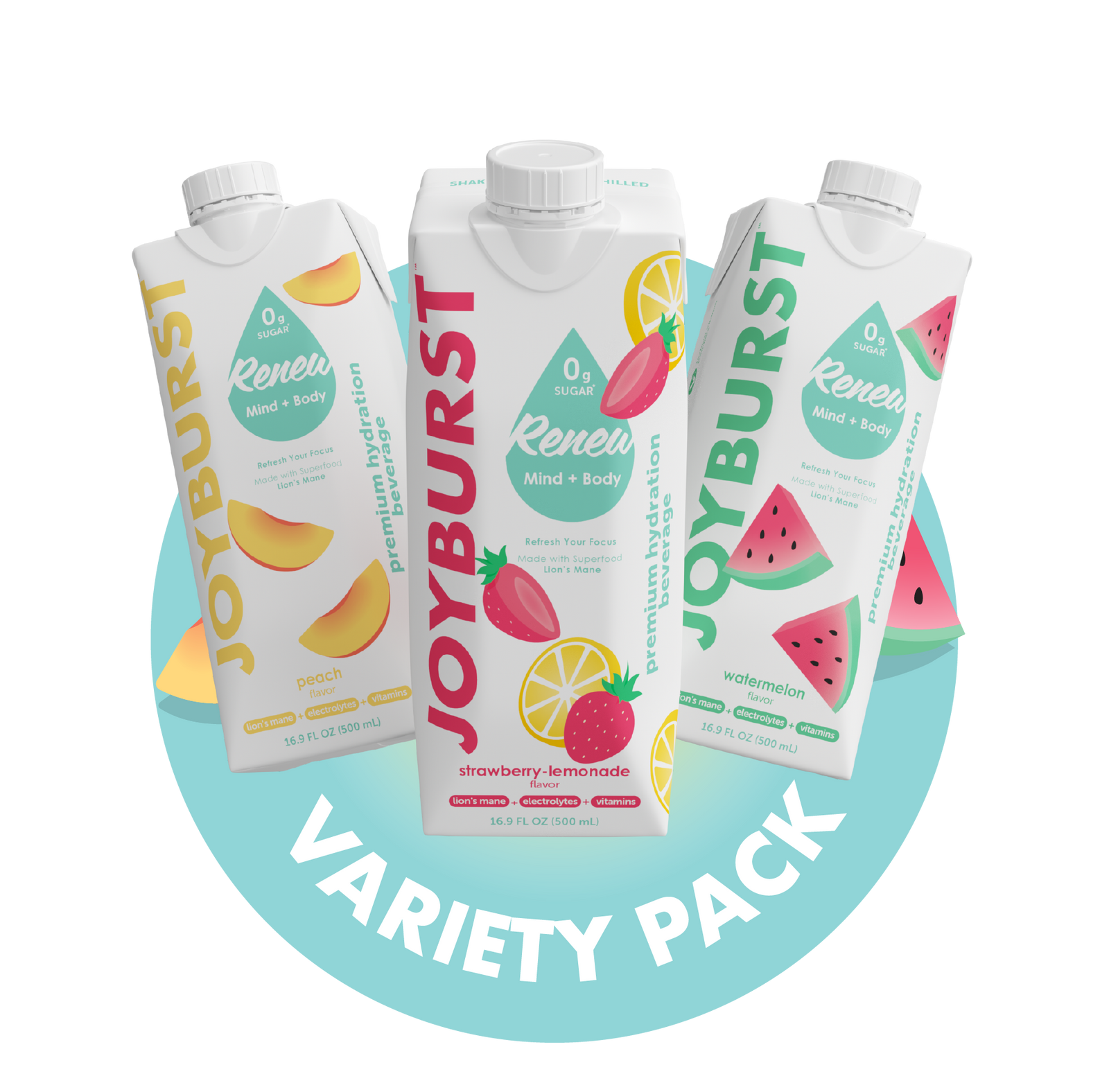 Joyburst Renew Hydration Variety Tetra Pak