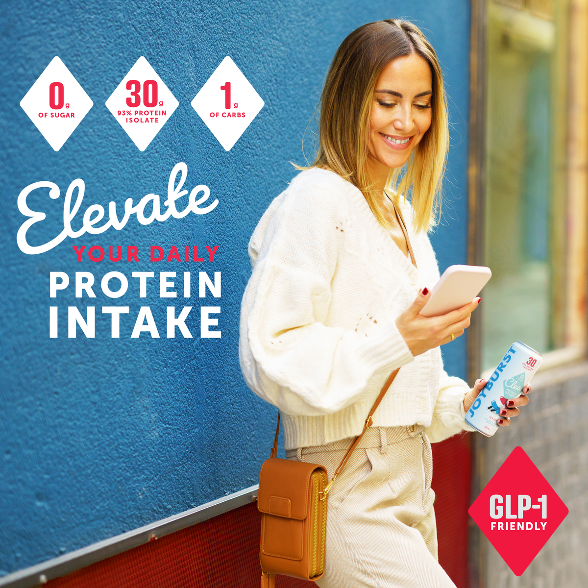 Joyburst Clear Protein Isolate - Icy Pop Flavour