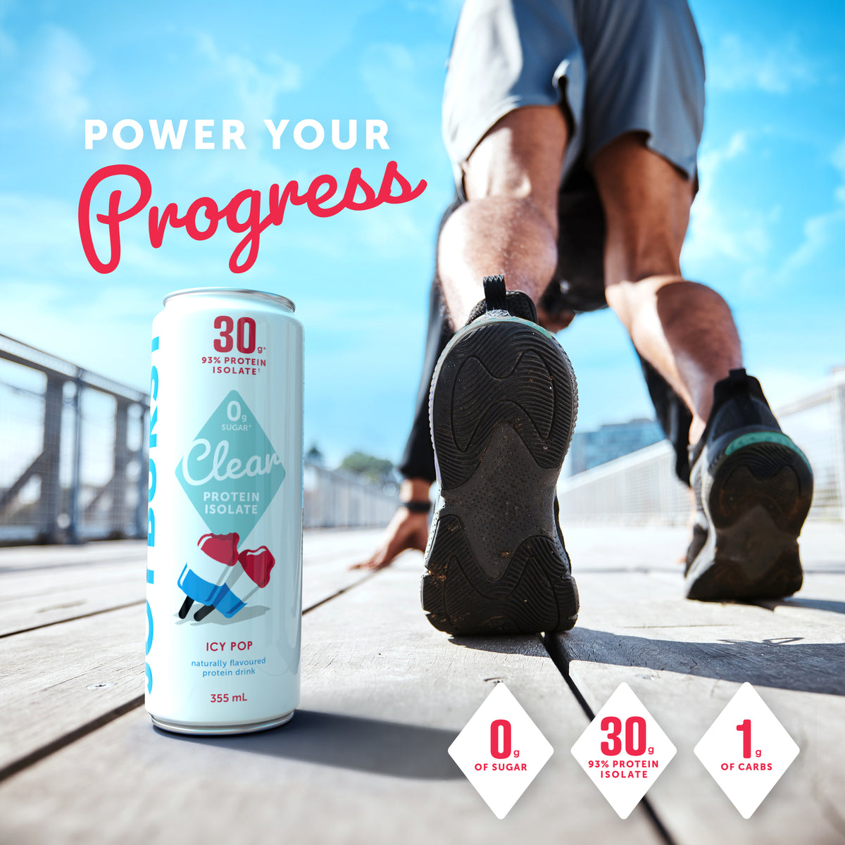 Joyburst Clear Protein Isolate - Icy Pop Flavour