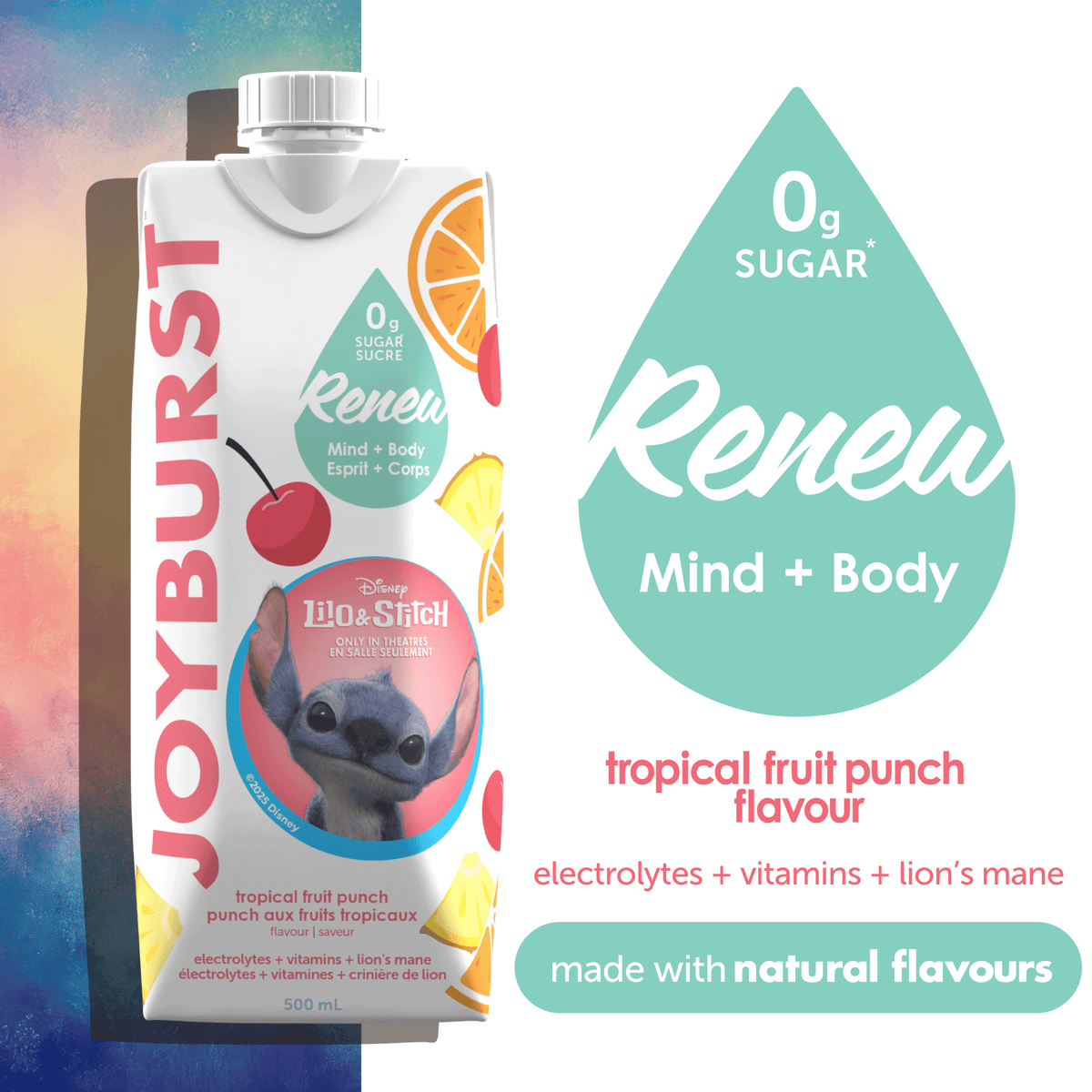 NEW! Joyburst Renew Hydration Tropical Fruit Punch