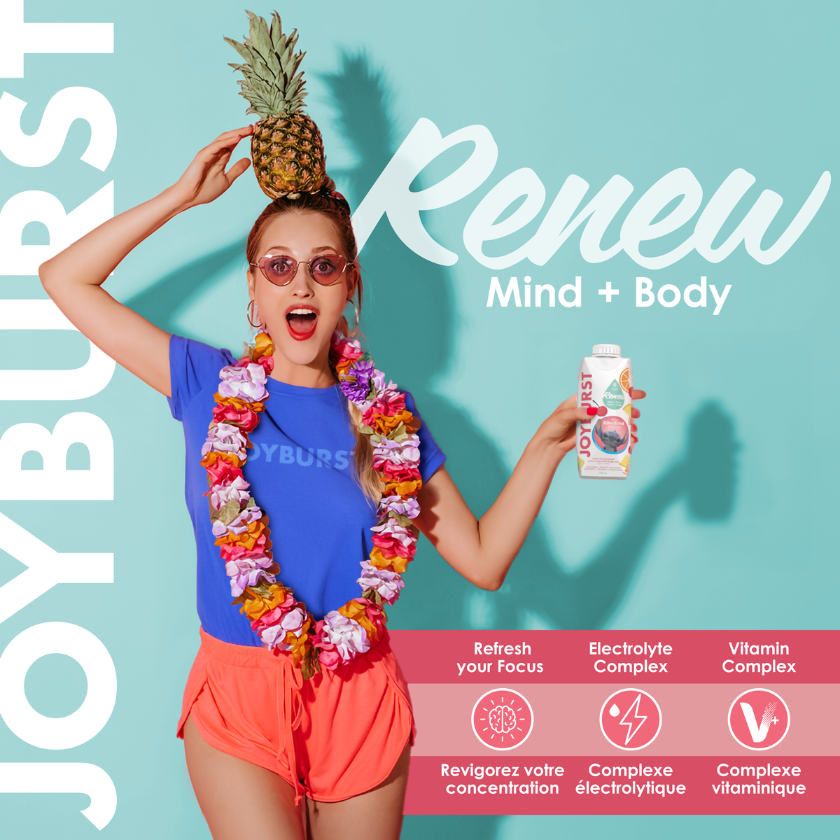 NEW! Joyburst Renew Hydration Tropical Fruit Punch