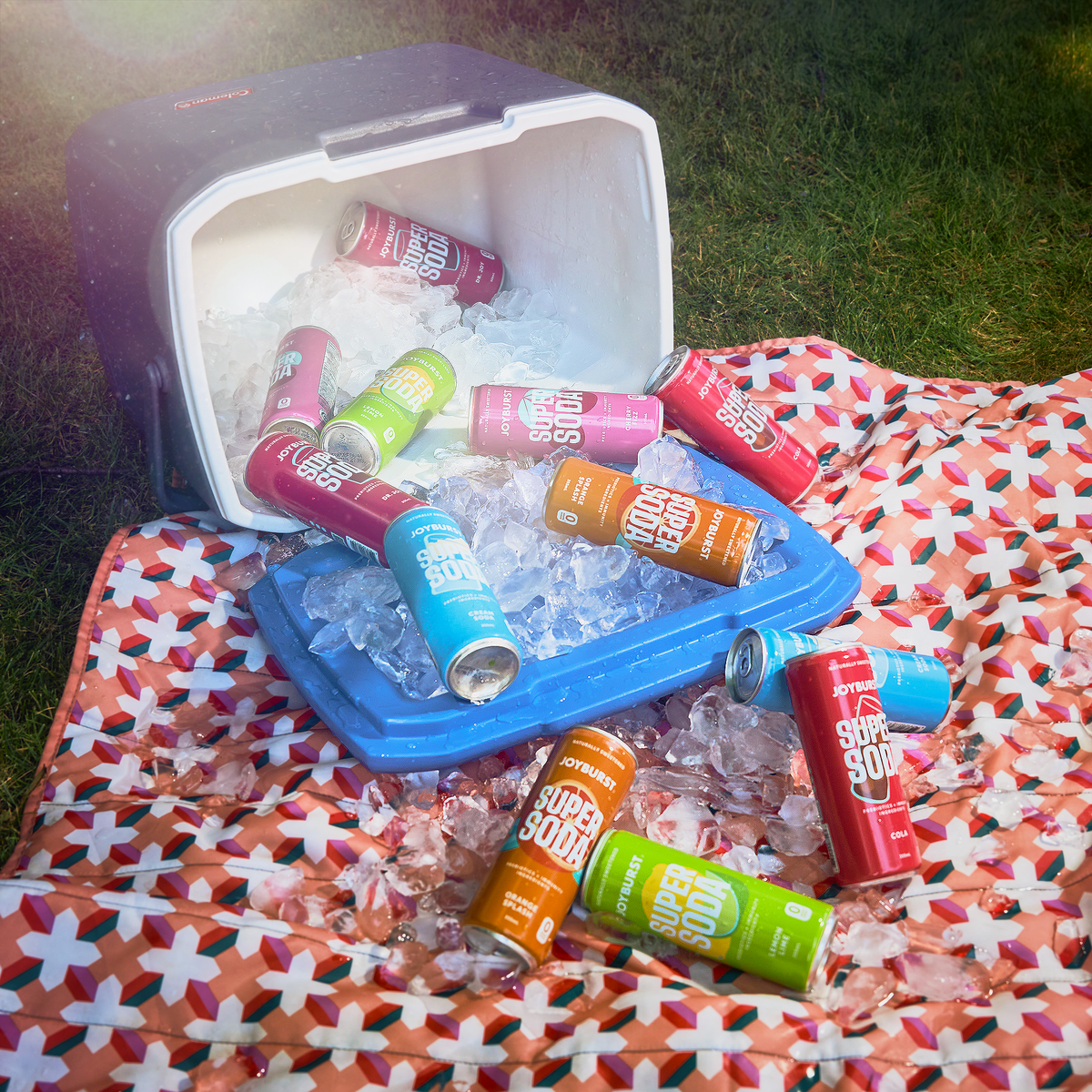 Joyburst Super Soda Orange Splash - 12ct