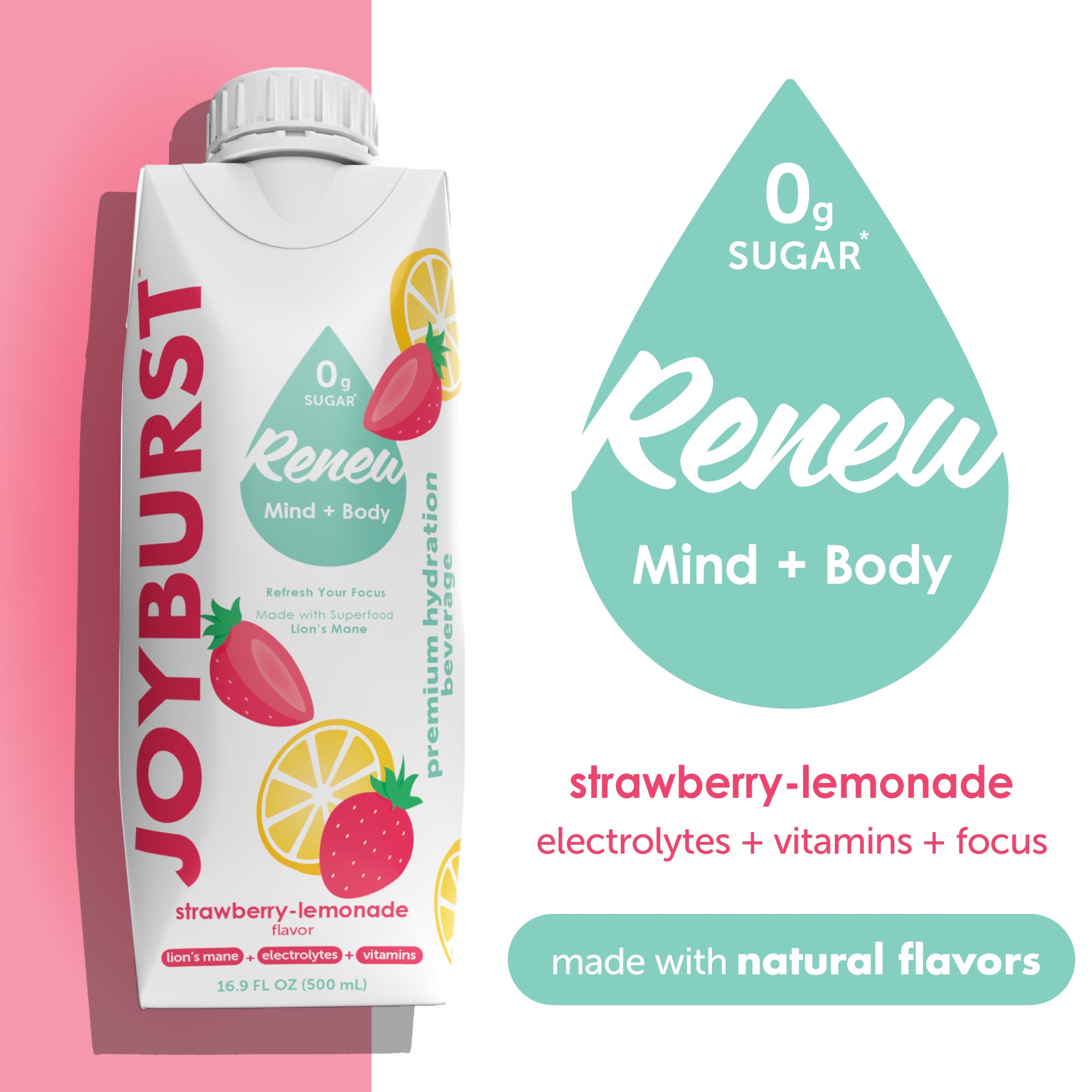 Joyburst Renew Hydration Strawberry-Lemonade