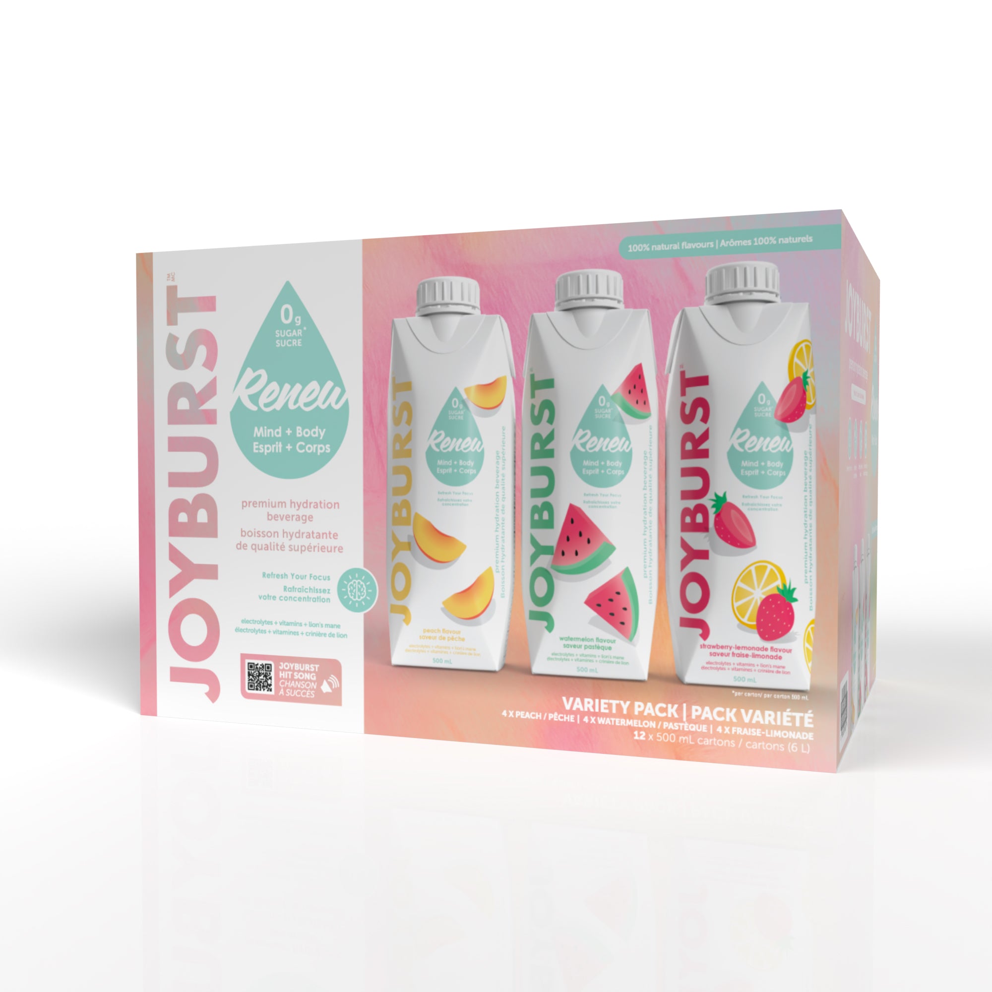 Joyburst Renew Hydration Variety Tetra Pak