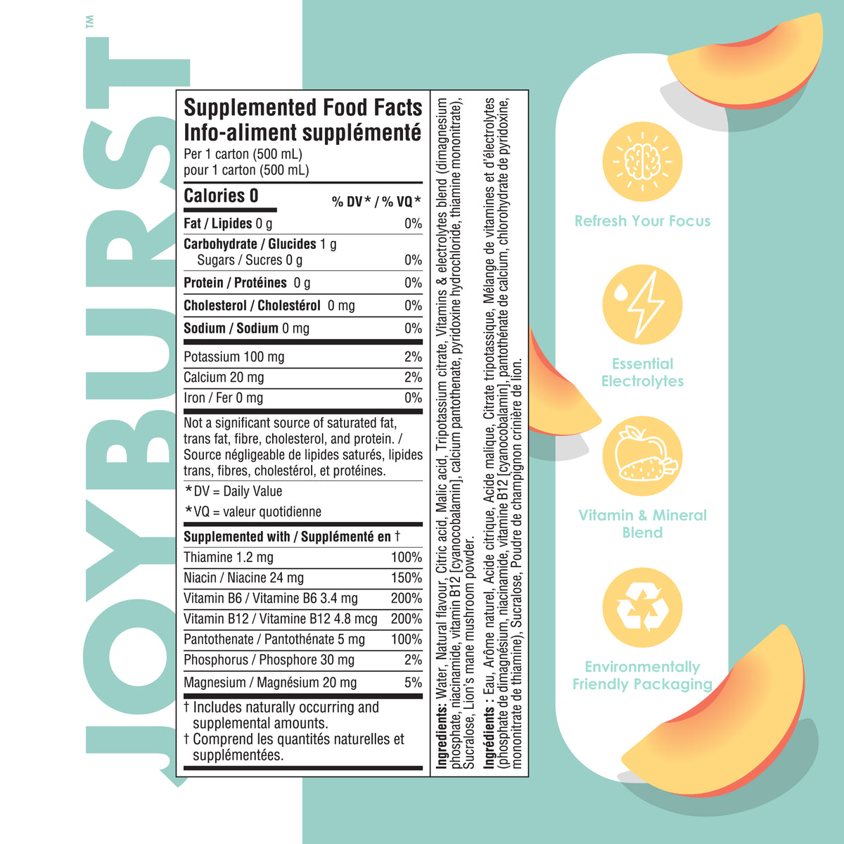 Joyburst Renew Hydration Peach