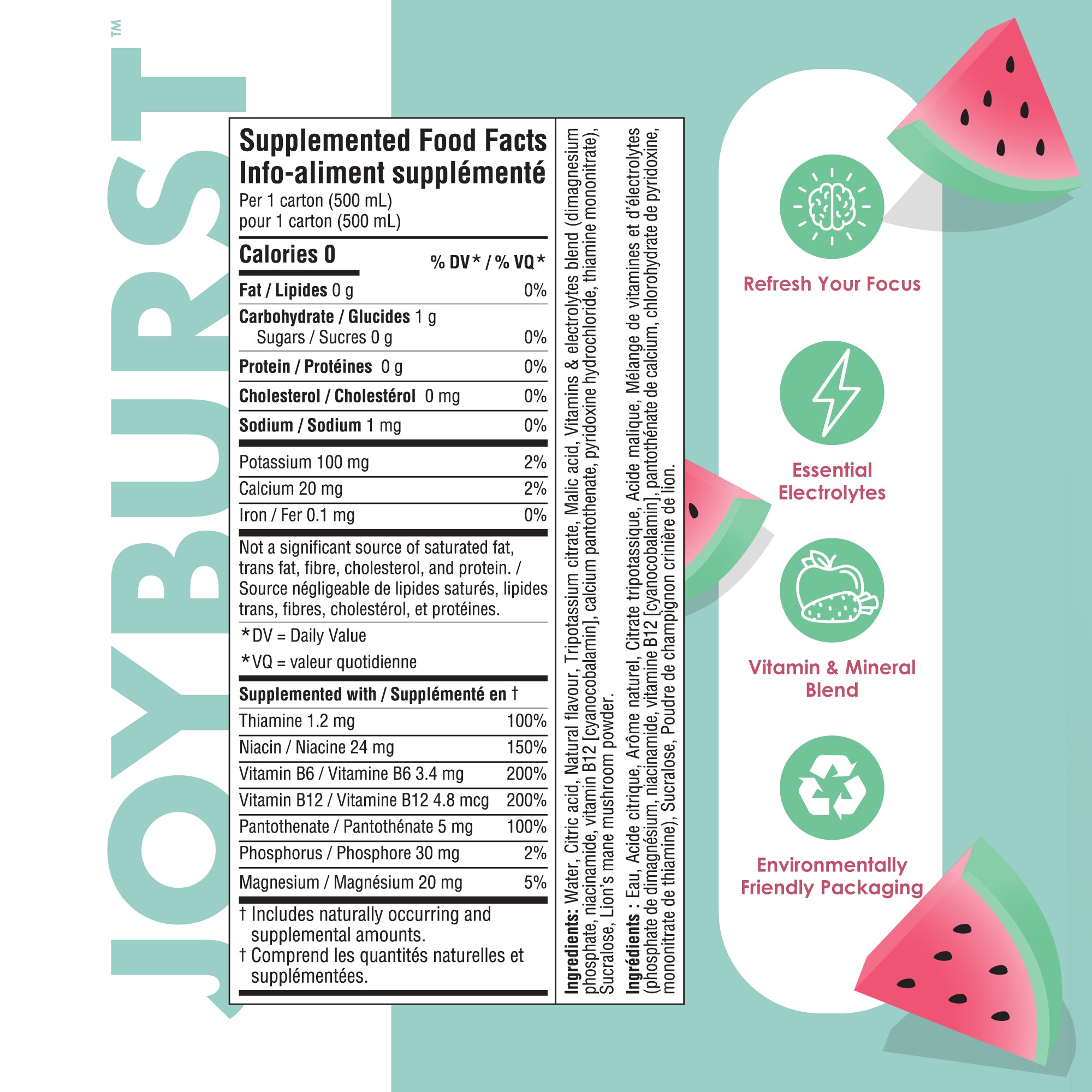 Joyburst Renew Hydration Watermelon