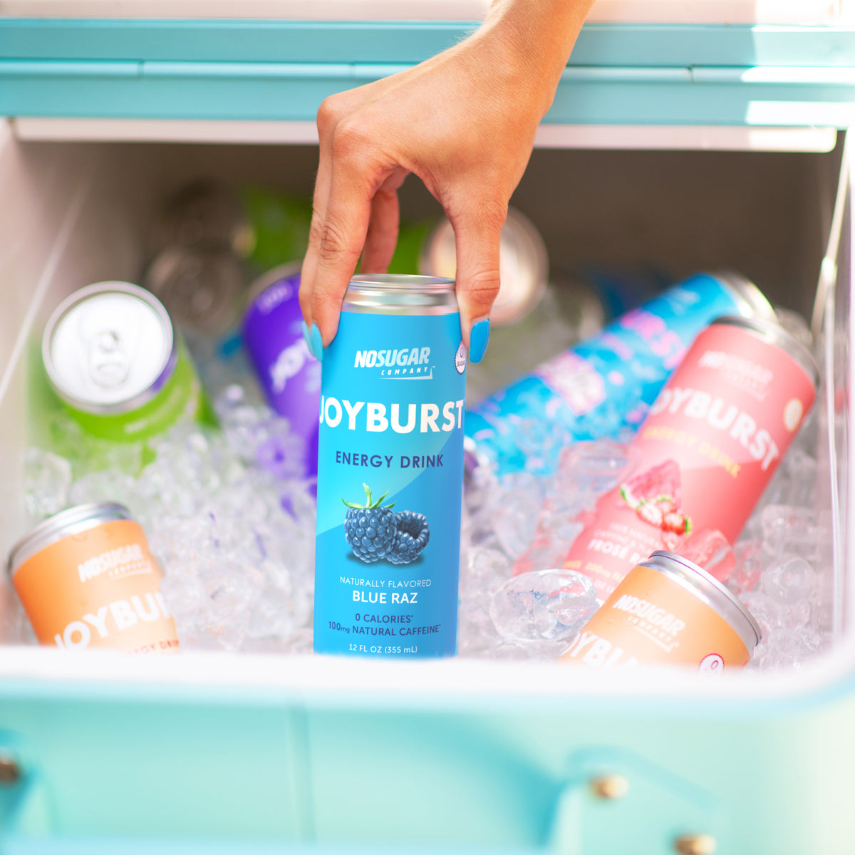 Joyburst Energy Drink Blue Raz - 12 pack