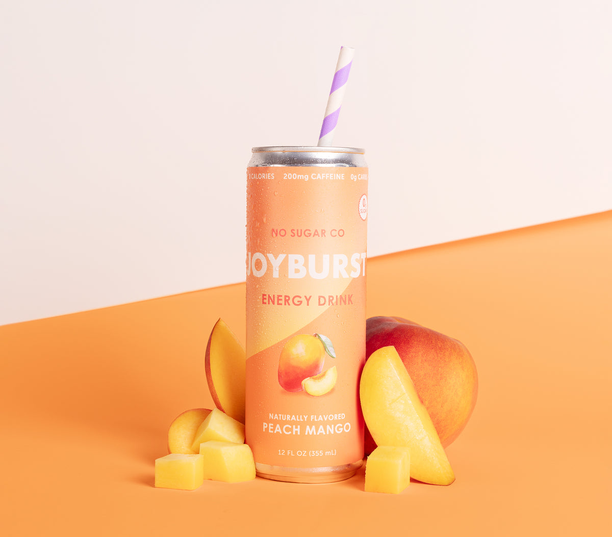 Joyburst Energy Drink Peach Mango